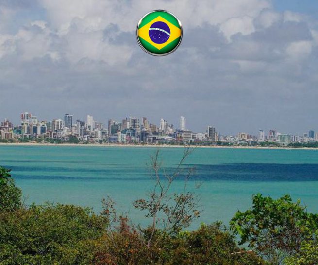 Vista da Orla de João Pessoa